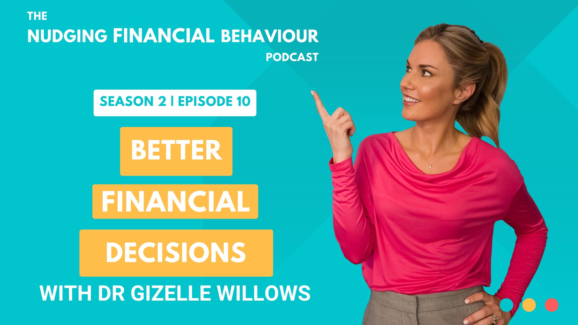 Better financial decisions: Nudging Financial Behaviour podcast