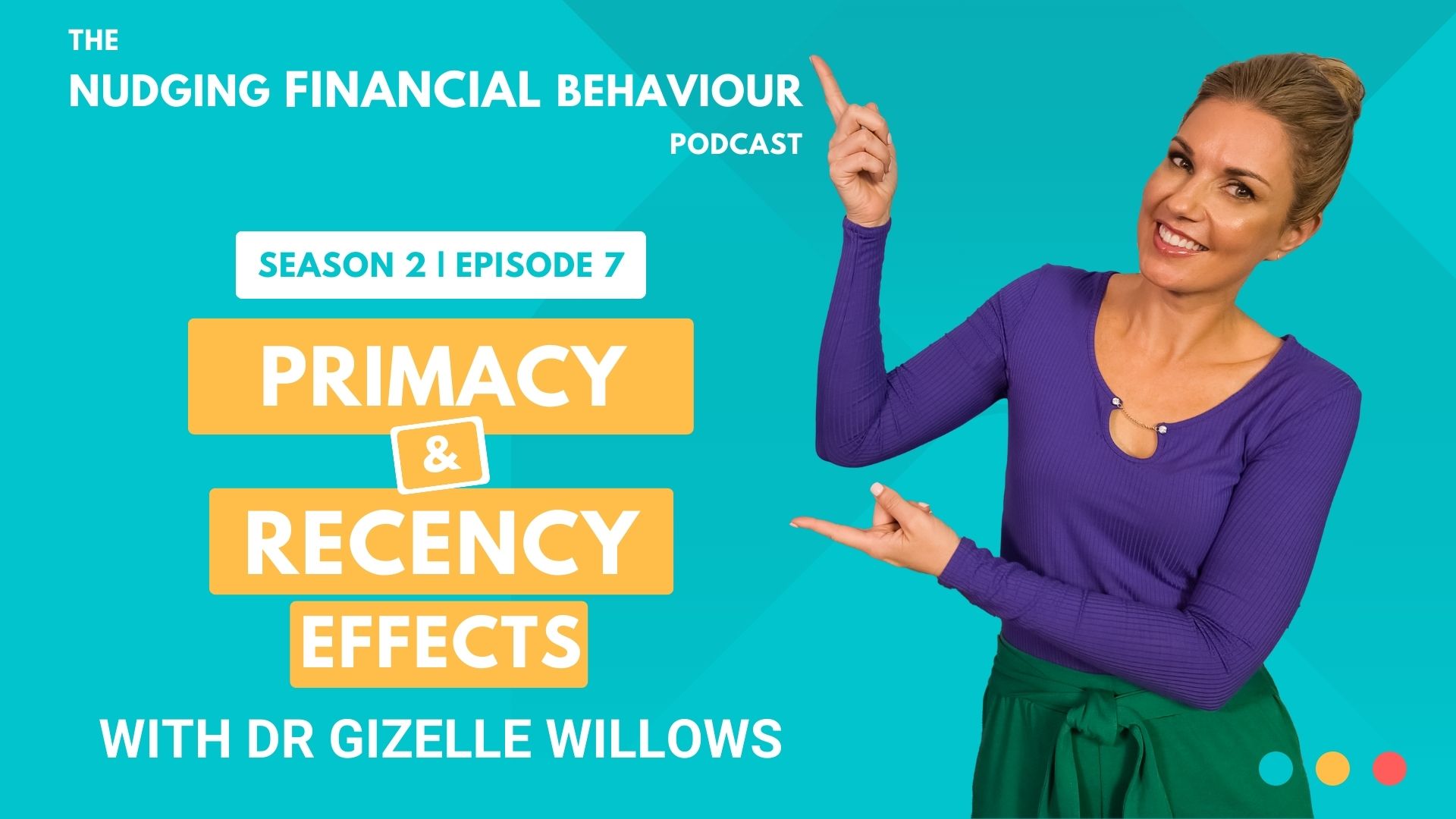 Primacy and recency effects: Nudging Financial Behaviour podcast
